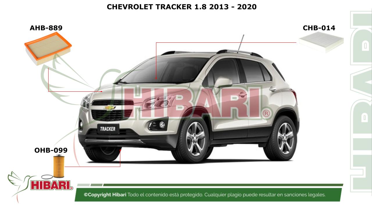 Lee más sobre el artículo CHEVROLET TRACKER 1.8 2013 – 2020